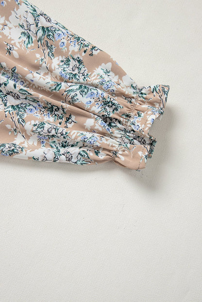 Indy Puff Sleeve Long Dress - Hello Beautiful BoutiqueMaxi DressesThreaded Pear