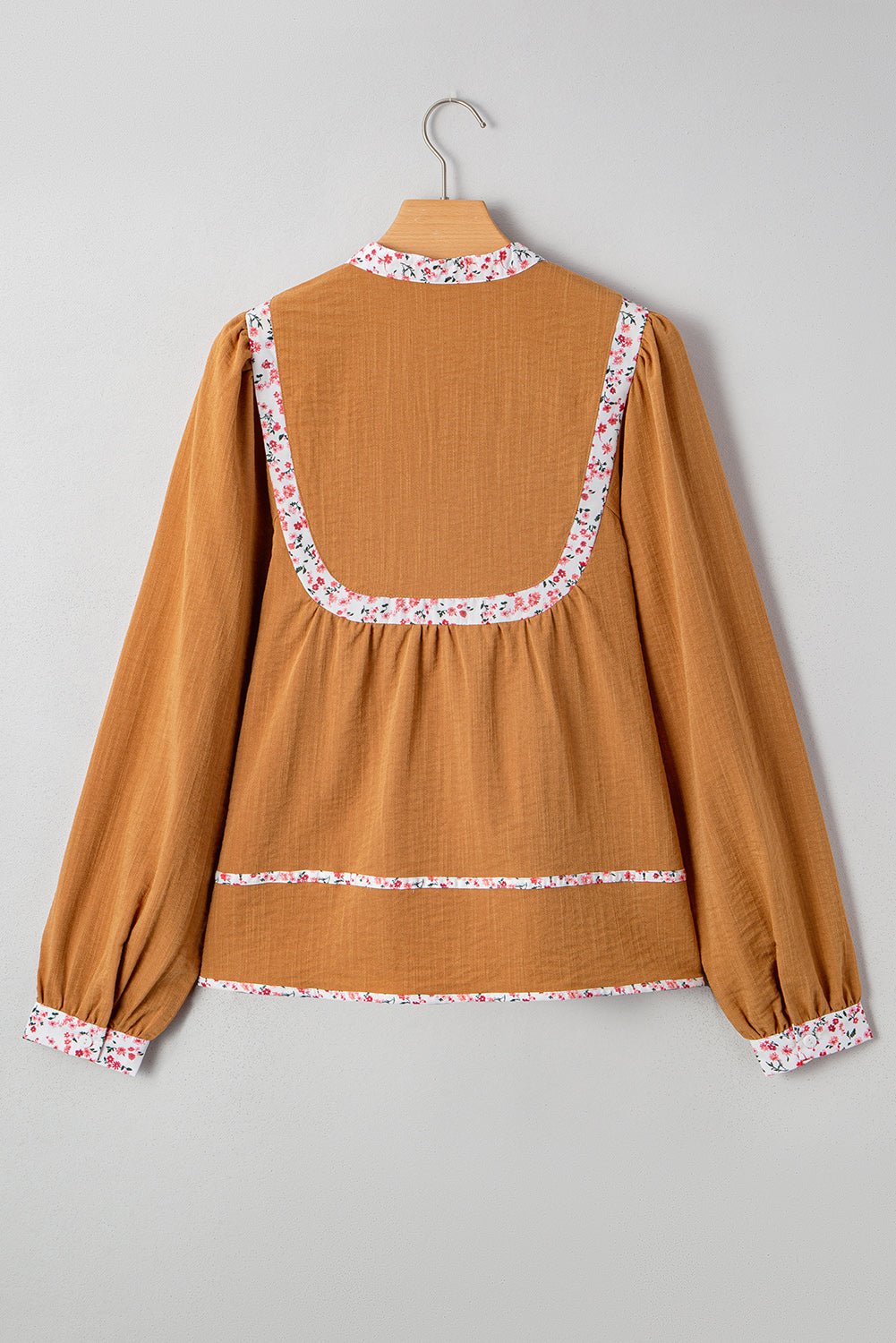 Iridora Long Puff Sleeve Blouse - Hello Beautiful BoutiqueBlouses & ShirtsThreaded Pear