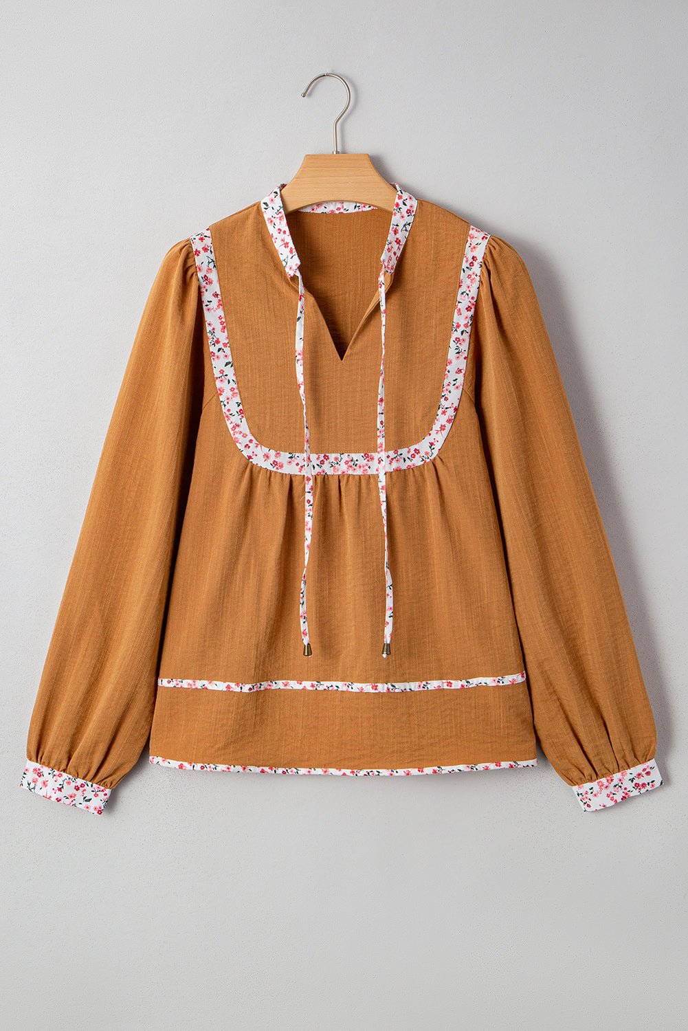 Iridora Long Puff Sleeve Blouse - Hello Beautiful BoutiqueBlouses & ShirtsThreaded Pear
