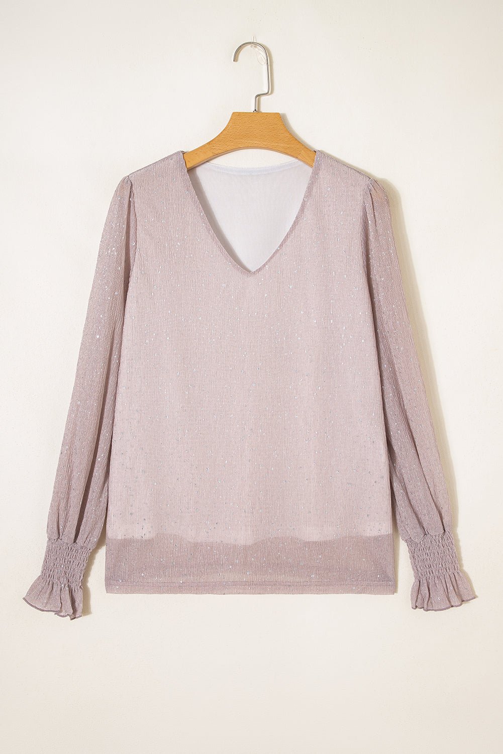Iriyana Long Sleeve Blouse Long Sleeve Top - Hello Beautiful BoutiqueBlouses & ShirtsThreaded Pear
