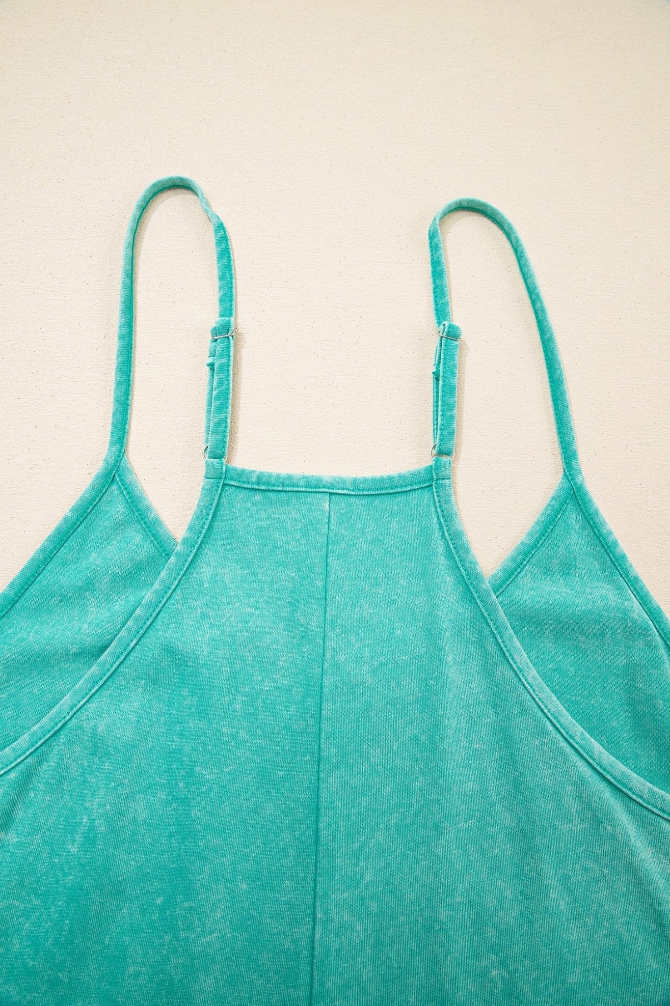Isabela Wash Spaghetti Straps Romper - Hello Beautiful BoutiqueJumpsuits & RompersThreaded Pear
