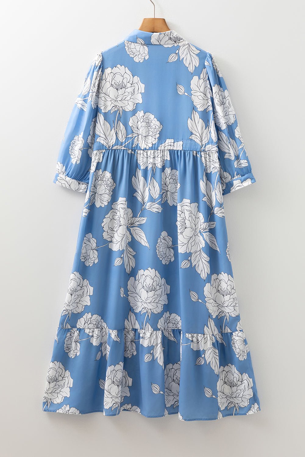 Isabella Floral Print Shirt - Hello Beautiful BoutiqueFloral DressesThreaded Pear