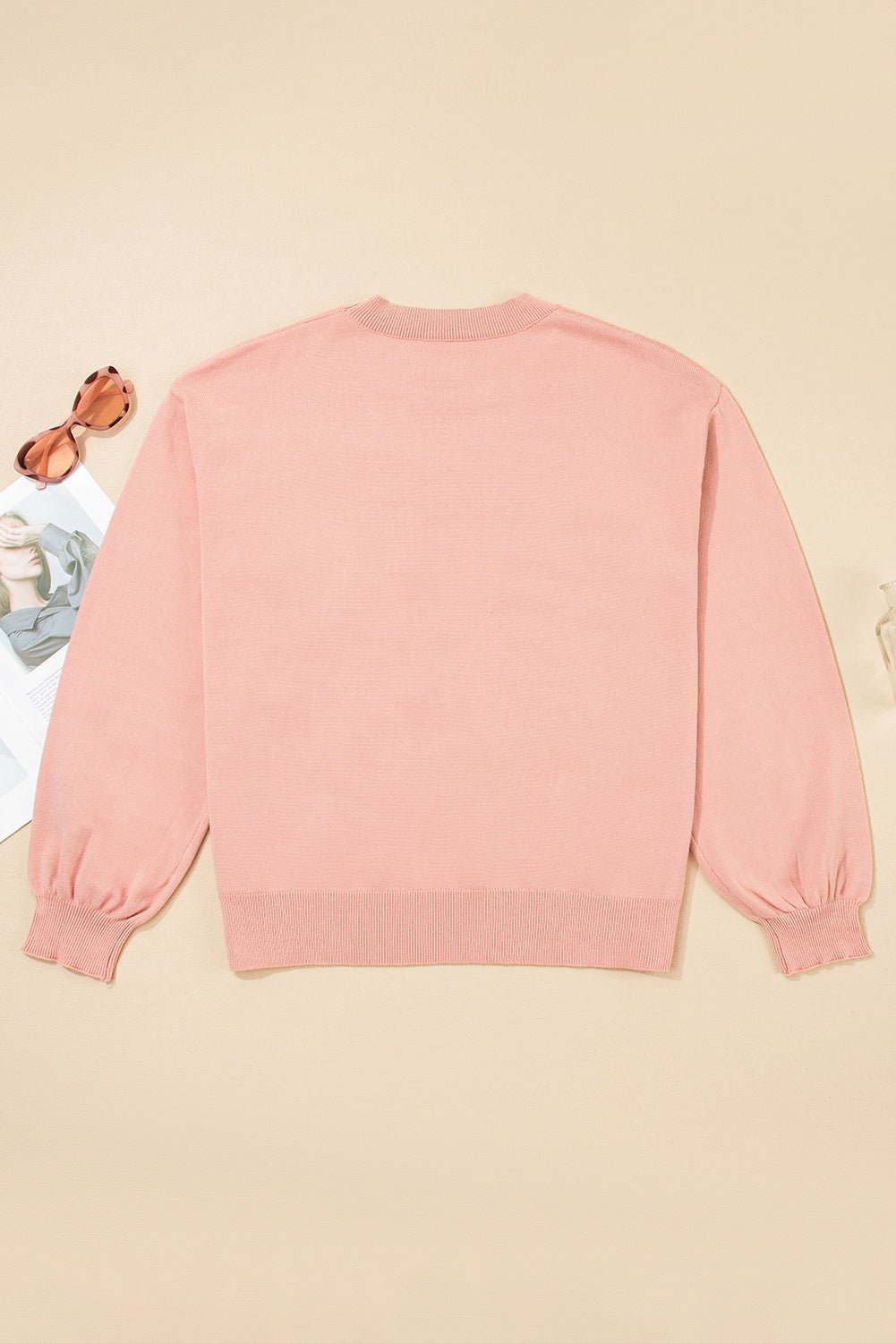 Isabella Sleeve Drop Shoulder Sweater - Hello Beautiful BoutiqueSweatersThreaded Pear