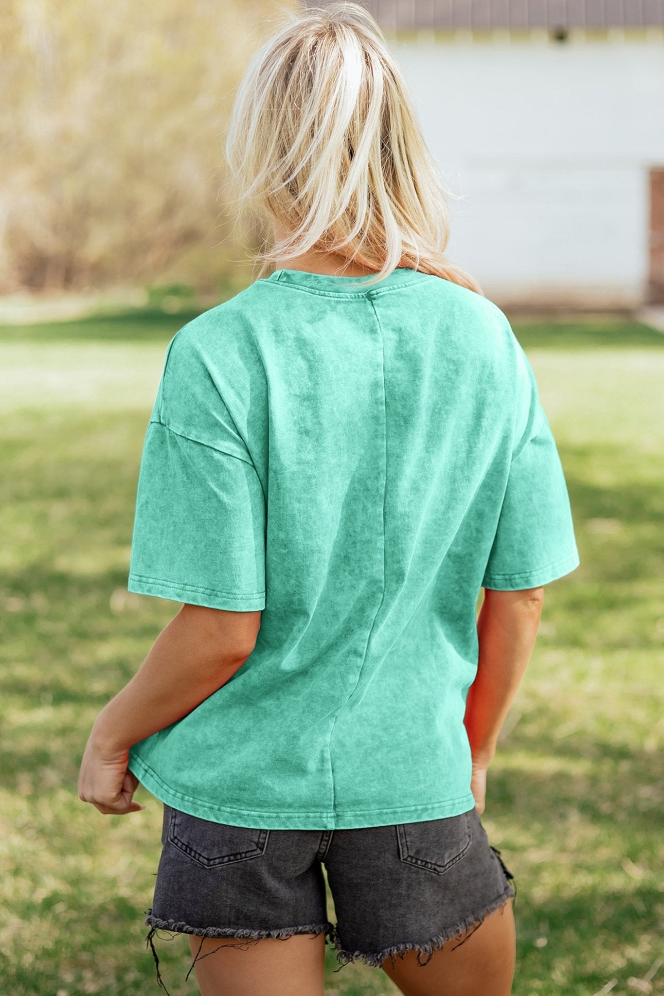 Itzel Mineral Washed Oversize Tee - Hello Beautiful BoutiqueTops & TeesThreaded Pear