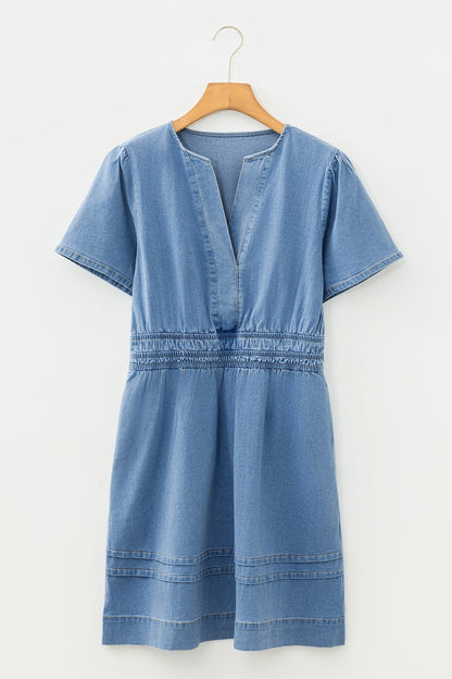 Itzel Short Sleeve Mini Dress - Hello Beautiful BoutiqueMini DressesThreaded Pear