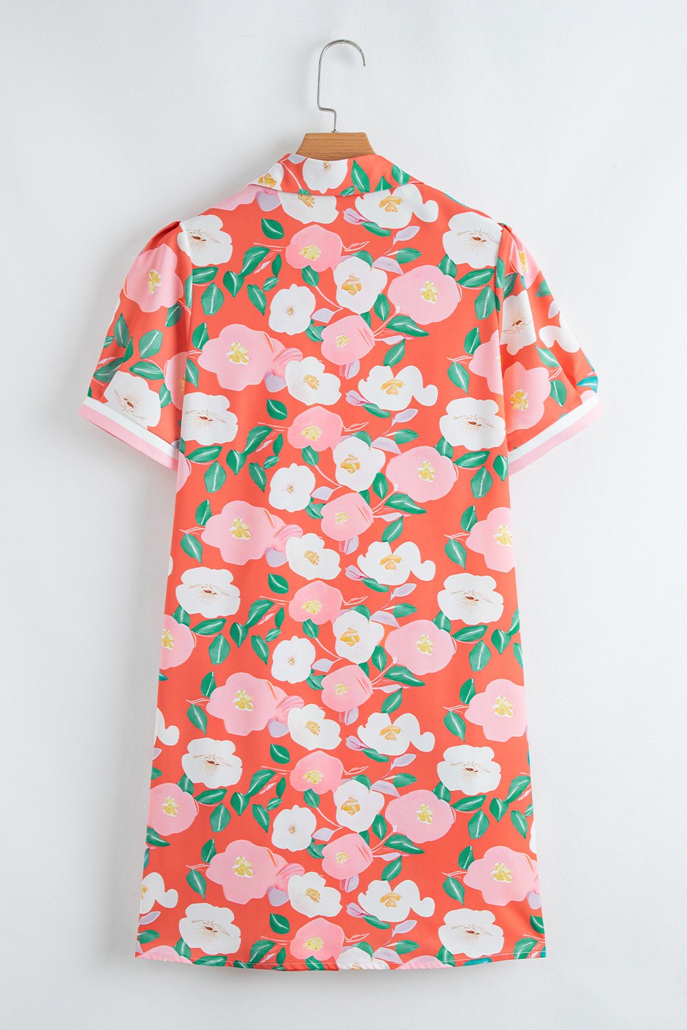 Ivory Polo Collar T Shirt - Hello Beautiful BoutiqueFloral DressesThreaded Pear