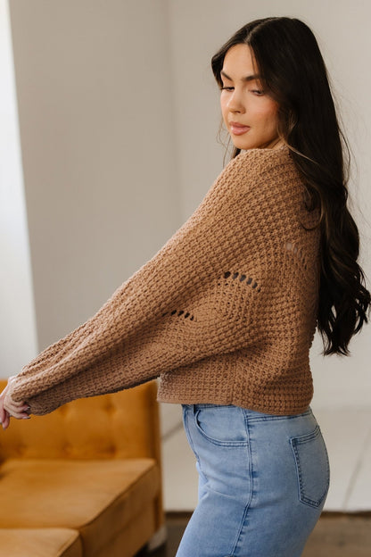 Ivy Sleeve Loose Pullover Sweater - Hello Beautiful BoutiqueSweatersThreaded Pear