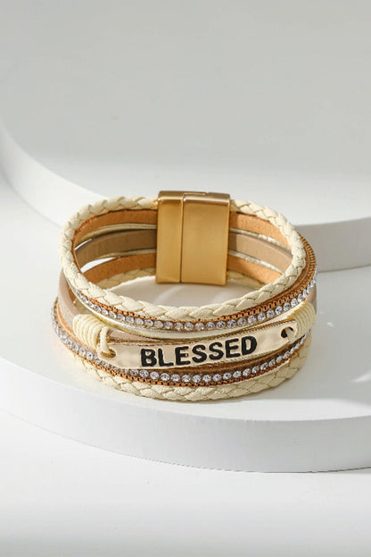 Ivyjana Braided Detail Buckle Bracelet - Hello Beautiful BoutiqueJewelryThreaded Pear