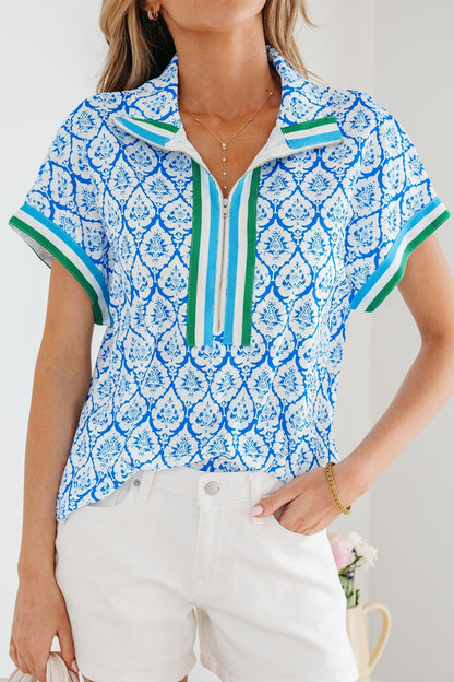 Jade Sleeve Summer Blouse Top - Hello Beautiful BoutiqueBlouses & ShirtsThreaded Pear