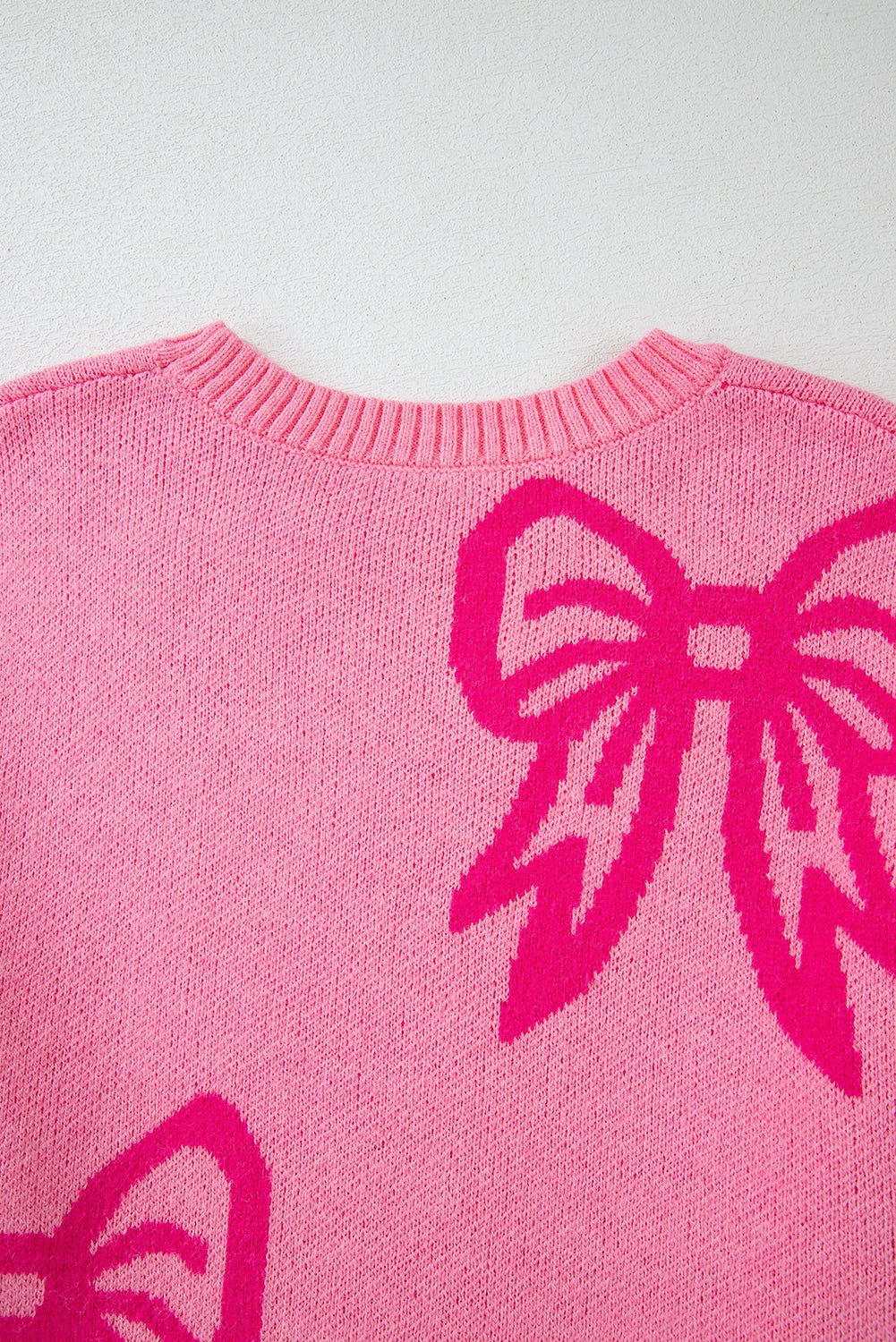 Jaderae Drop Shoulder Loose Sweater - Hello Beautiful BoutiqueSweatersThreaded Pear
