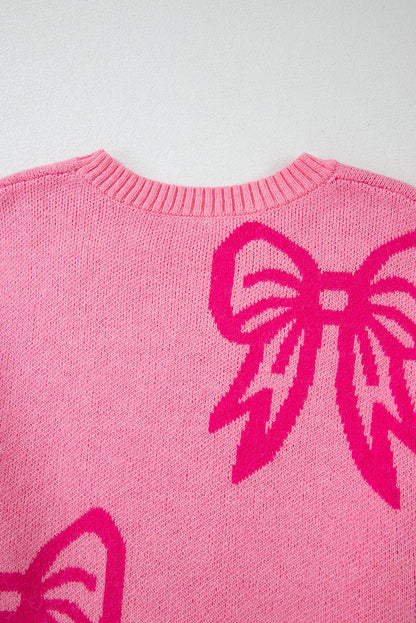 Jaderae Drop Shoulder Loose Sweater - Hello Beautiful BoutiqueSweatersThreaded Pear