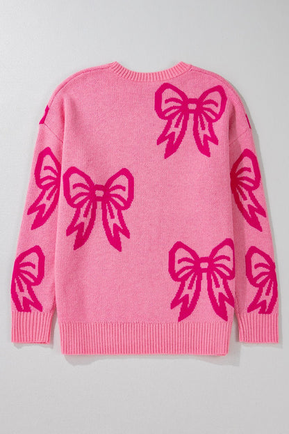 Jaderae Drop Shoulder Loose Sweater - Hello Beautiful BoutiqueSweatersThreaded Pear
