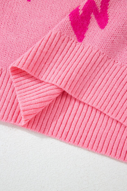 Jaderae Drop Shoulder Loose Sweater - Hello Beautiful BoutiqueSweatersThreaded Pear