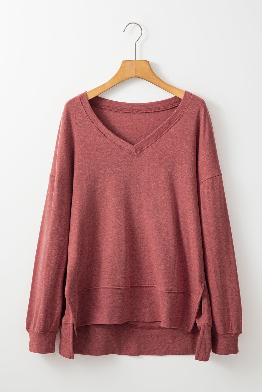Jane Loose Fit Tunic Top - Hello Beautiful BoutiqueLong Sleeve TopsThreaded Pear
