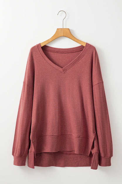 Jane Loose Fit Tunic Top - Hello Beautiful BoutiqueLong Sleeve TopsThreaded Pear
