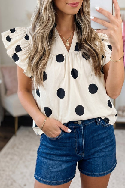 Jane Short Sleeve Shift Blouse - Hello Beautiful BoutiqueBlouses & ShirtsThreaded Pear