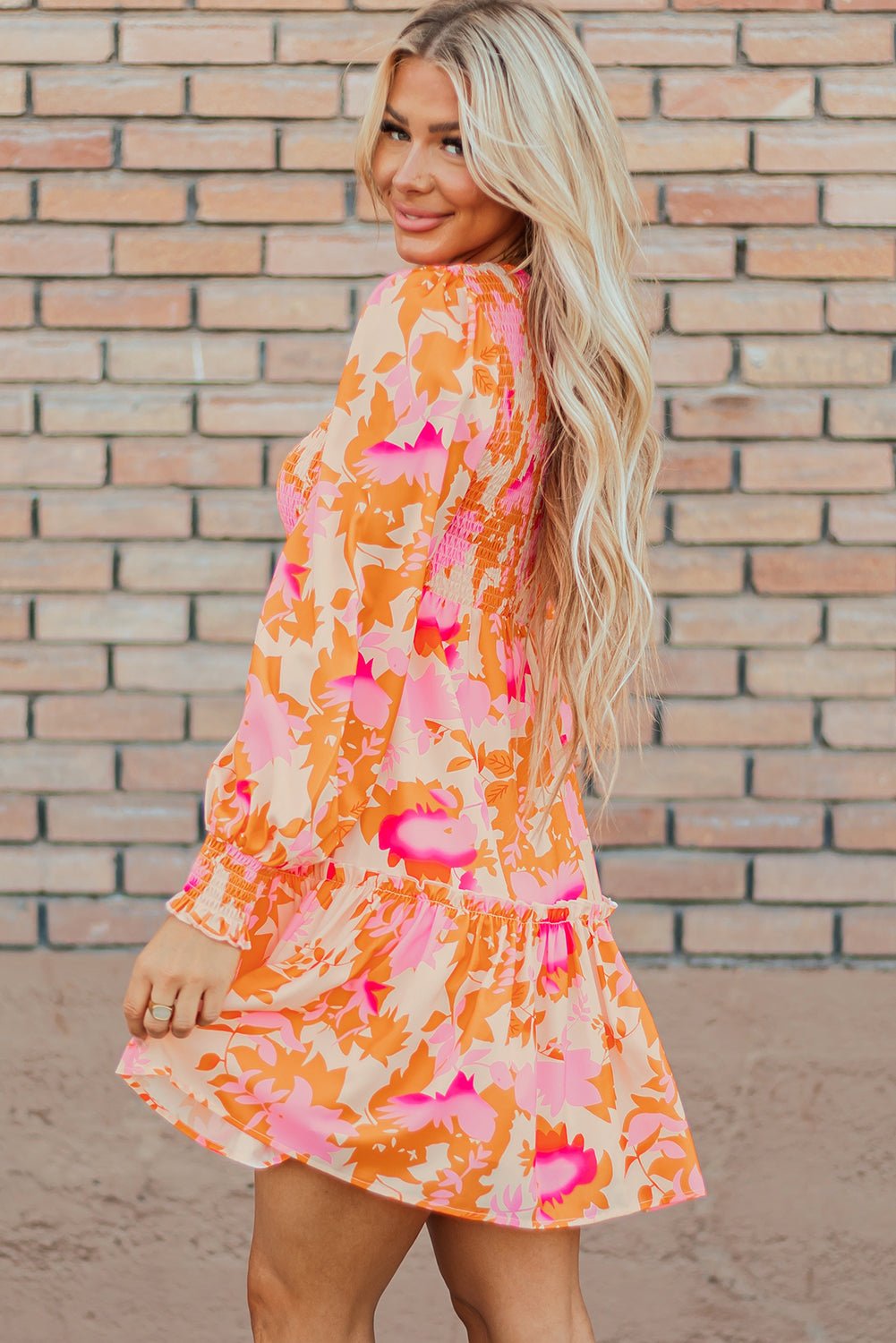 Jane Sleeve Ruffle Mini Dress - Hello Beautiful BoutiqueMini DressesThreaded Pear