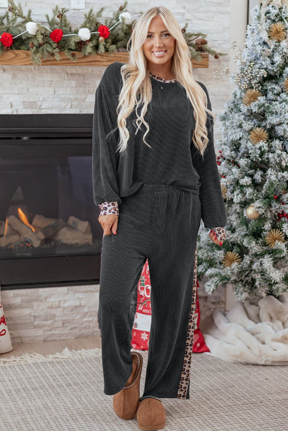 Jasmine Twisted Rib Set - Hello Beautiful BoutiquePant SetsThreaded Pear