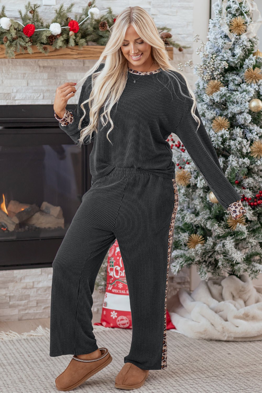 Jasmine Twisted Rib Set - Hello Beautiful BoutiquePant SetsThreaded Pear