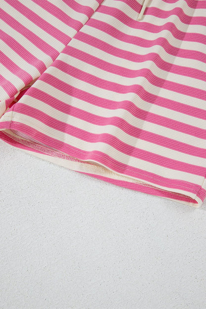 Jayla Stripe T Shirt - Hello Beautiful BoutiqueShort SetsThreaded Pear
