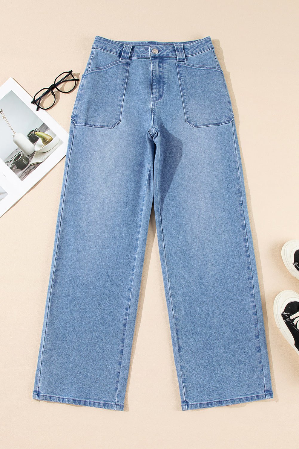 Jaylani Mid Rise Shift Jeans - Hello Beautiful BoutiqueJeansThreaded Pear