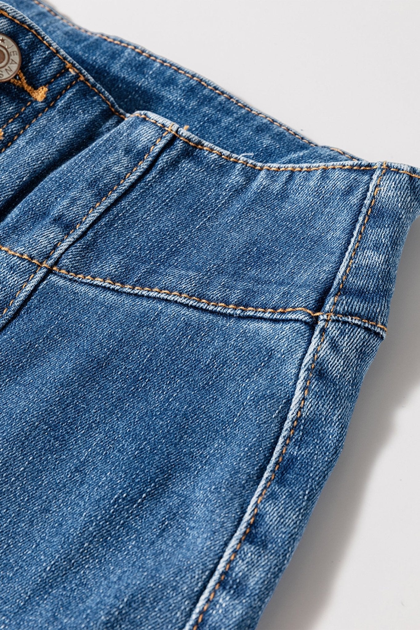 Jaylani Raw Hem Flare Jeans - Hello Beautiful BoutiqueJeansThreaded Pear