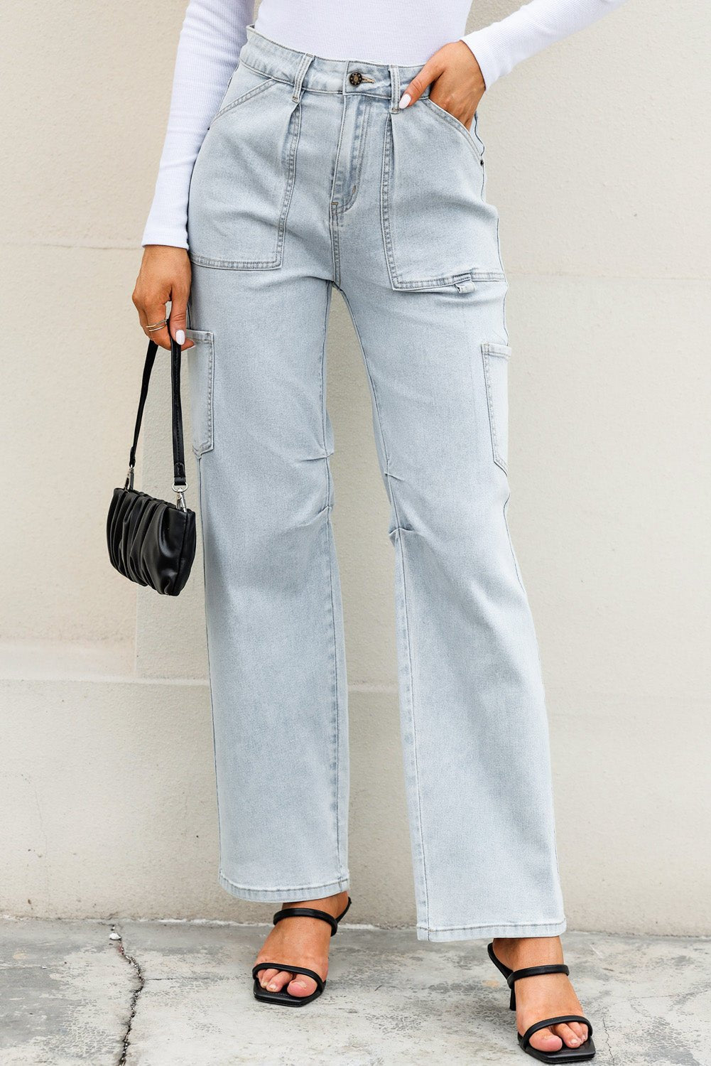 Jazlyn Street Fashion Shift Jeans - Hello Beautiful BoutiqueJeansThreaded Pear