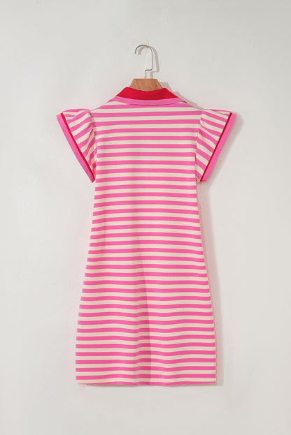 Jennifer Flutter Sleeve Short Dress - Hello Beautiful BoutiqueMini DressesThreaded Pear