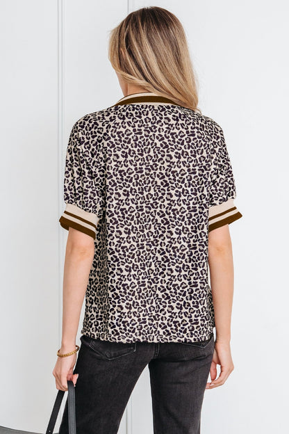 Jennifer Patchwork Short Sleeve Top - Hello Beautiful BoutiqueBlouses & ShirtsThreaded Pear