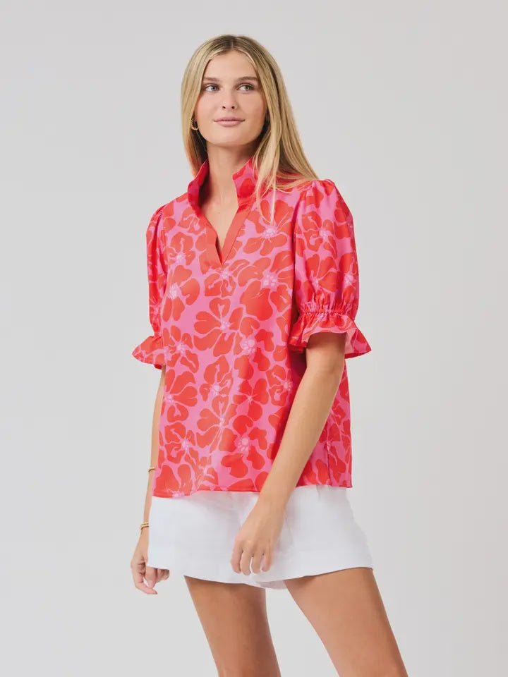 Jessica Garden Samba Top - Hello Beautiful BoutiqueTopMary Square