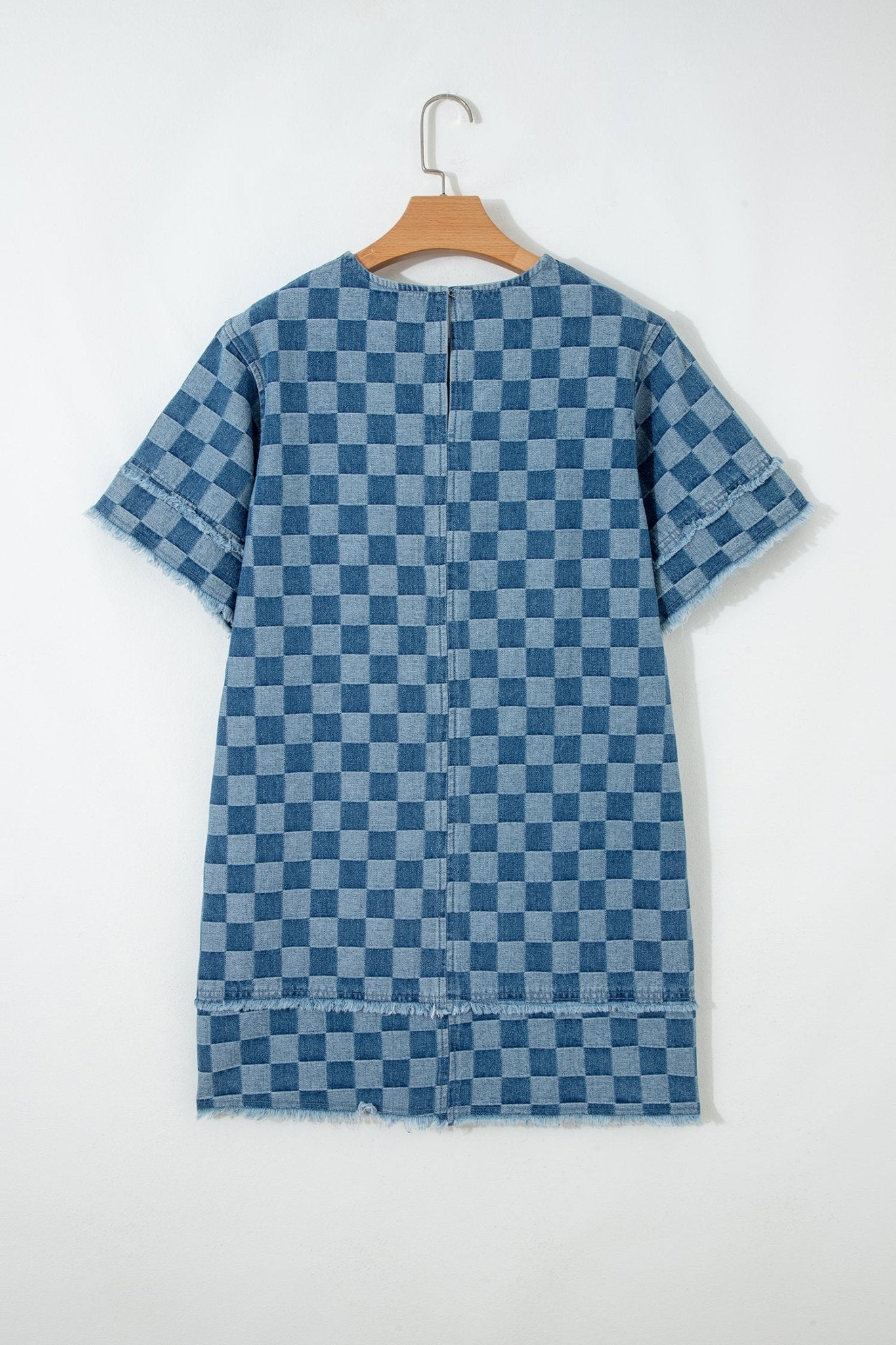Jessie Hem Checkered Mini Dress - Hello Beautiful BoutiqueMini DressesThreaded Pear