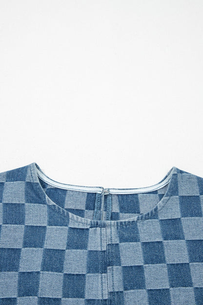 Jessie Hem Checkered Mini Dress - Hello Beautiful BoutiqueMini DressesThreaded Pear