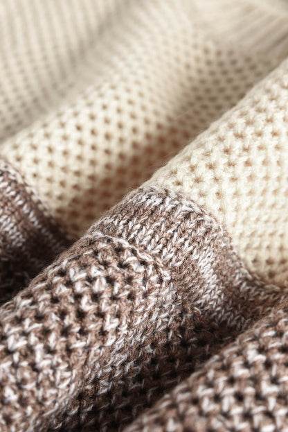 Jianna Netted Texture Pullover Sweater - Hello Beautiful BoutiqueSweatersThreaded Pear