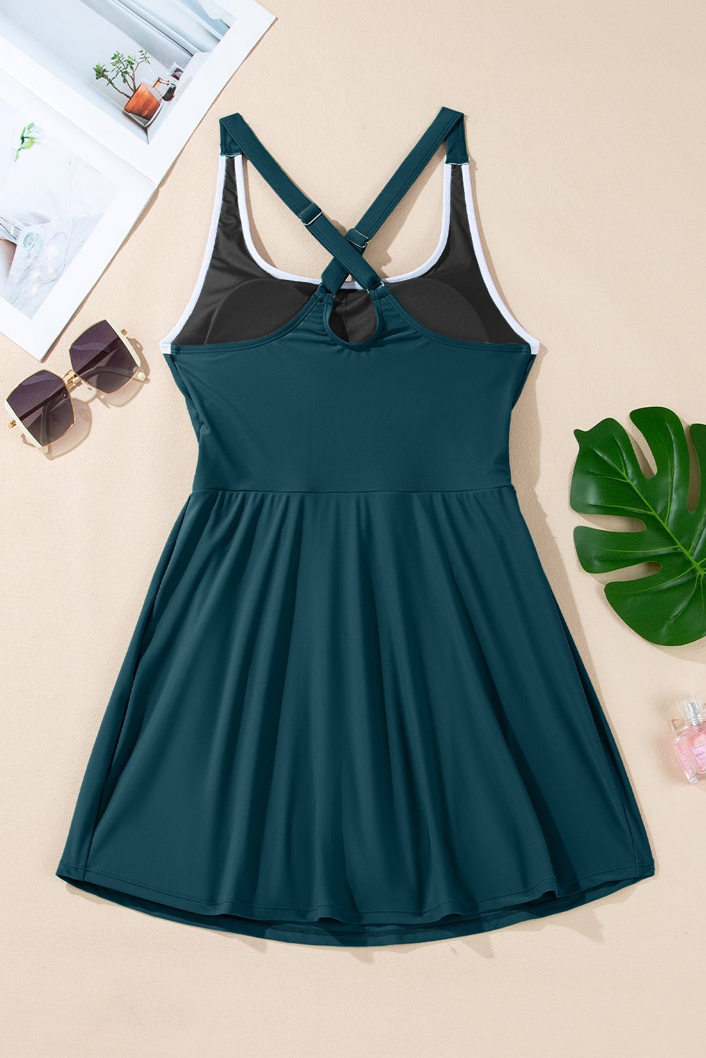 Jianna One Piece Swim Dress - Hello Beautiful BoutiqueSwim DressesThreaded Pear