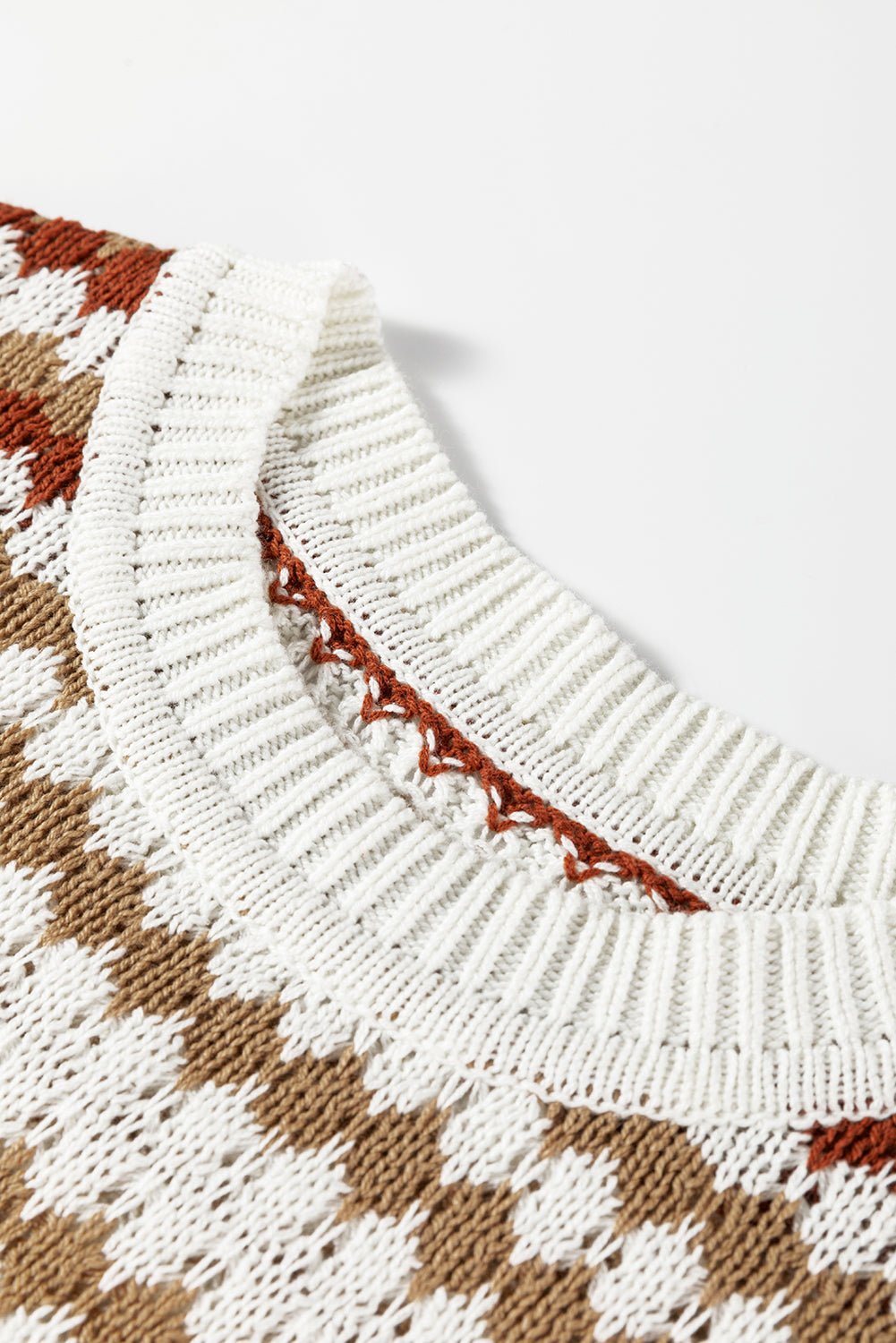 Jimena Patterned Drop Shoulder Sweater - Hello Beautiful BoutiqueSweatersThreaded Pear