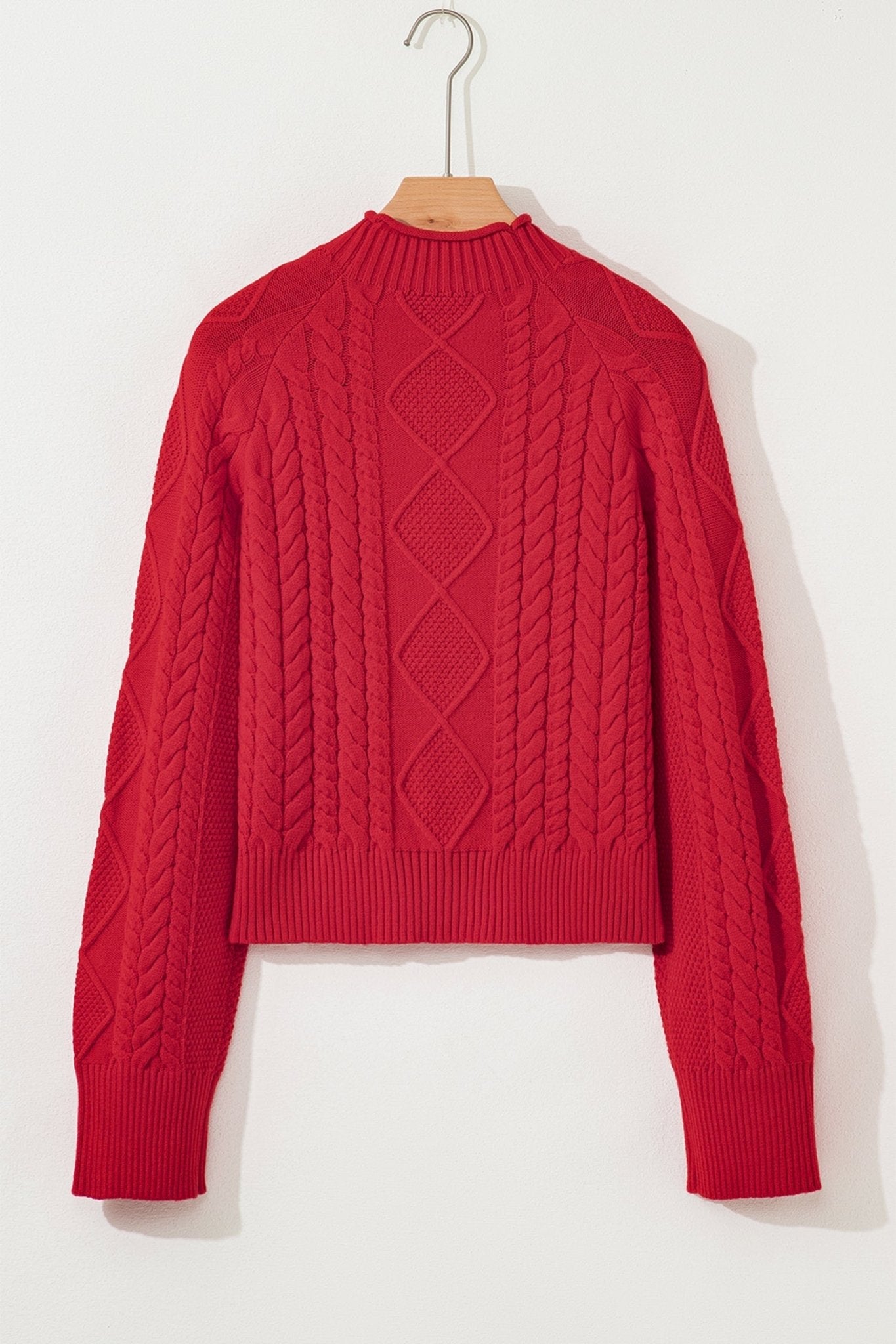 Joanna Cable Knit Baggy Sweater - Hello Beautiful BoutiqueSweatersThreaded Pear