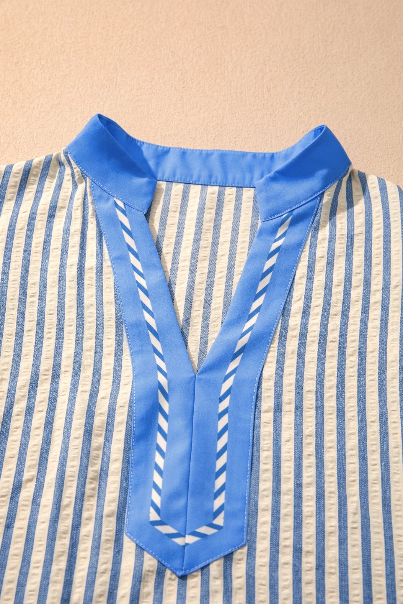 Joanna Detail Short Sleeve Blouse - Hello Beautiful BoutiqueBlouses & ShirtsThreaded Pear