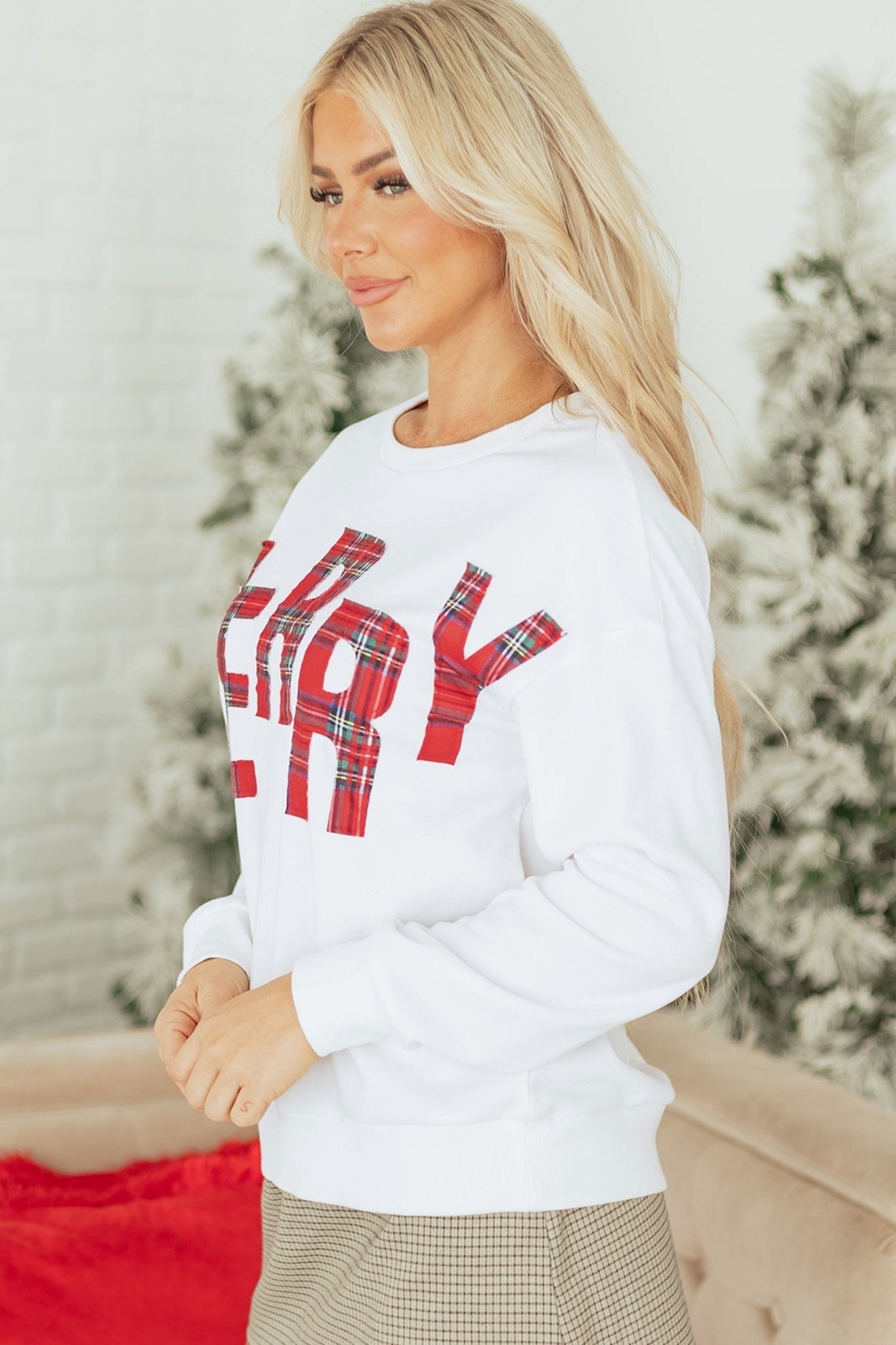 Joanna Merry Christmas Vacation Sweatshirt - Hello Beautiful BoutiqueSweatshirts & HoodiesThreaded Pear