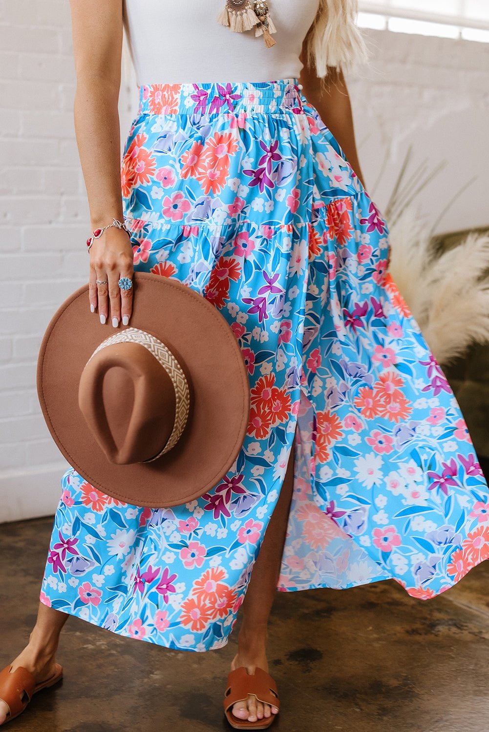 Jocelyn Waist Wrap Long Skirt - Hello Beautiful BoutiqueSkirts & PetticoatThreaded Pear