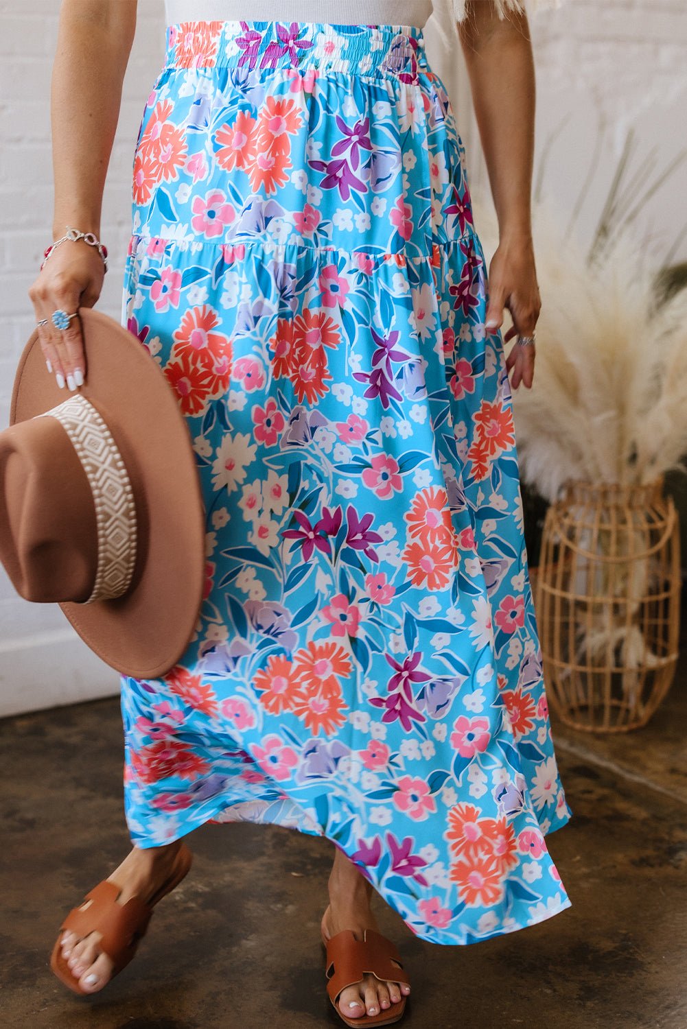 Jocelyn Waist Wrap Long Skirt - Hello Beautiful BoutiqueSkirts & PetticoatThreaded Pear