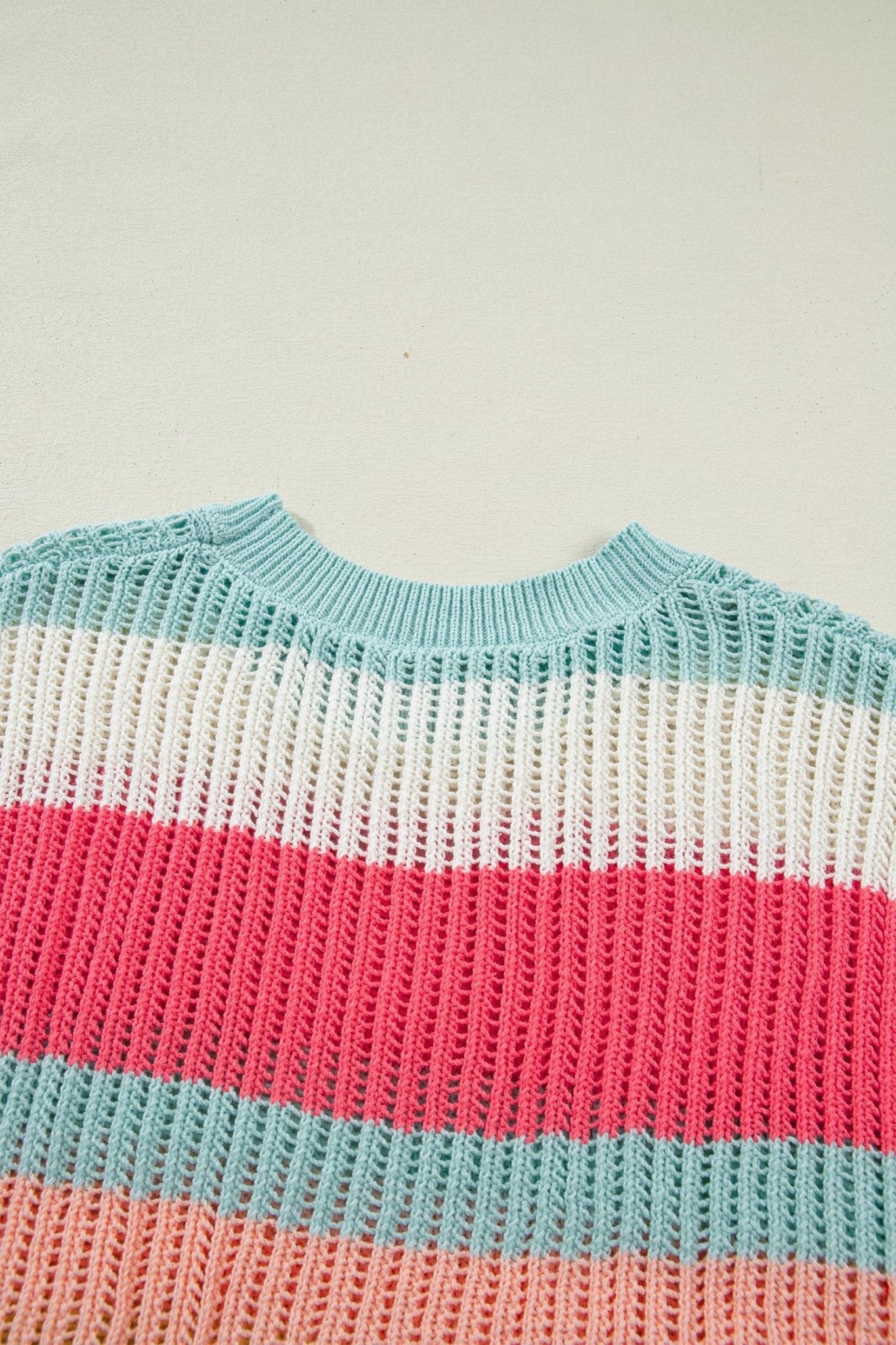Joelle Knit Short Sleeve Sweater - Hello Beautiful BoutiqueShort Sleeve SweatersThreaded Pear