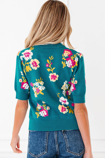Joelle Sleeve Knitted Top - Hello Beautiful Boutique15% OFFThreaded Pear