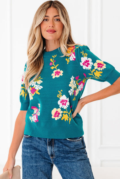 Joelle Sleeve Knitted Top - Hello Beautiful Boutique15% OFFThreaded Pear