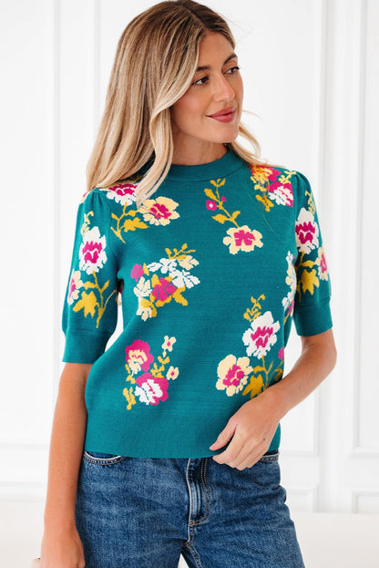 Joelle Sleeve Knitted Top - Hello Beautiful Boutique15% OFFThreaded Pear