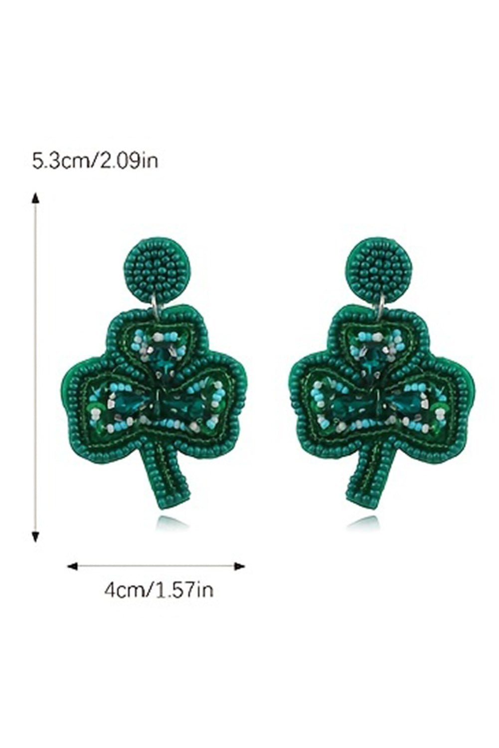 Jolene Rice Beaded Stud Earrings - Hello Beautiful BoutiqueJewelryThreaded Pear