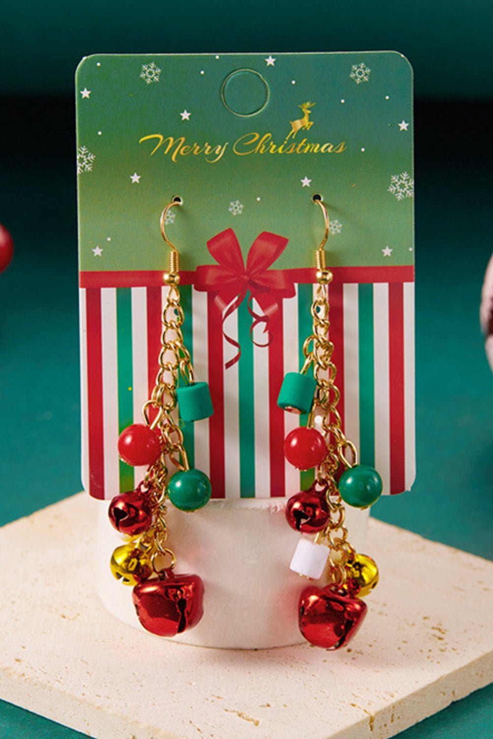 Jordan Bells Dangle Hook Earrings - Hello Beautiful BoutiqueJewelryThreaded Pear