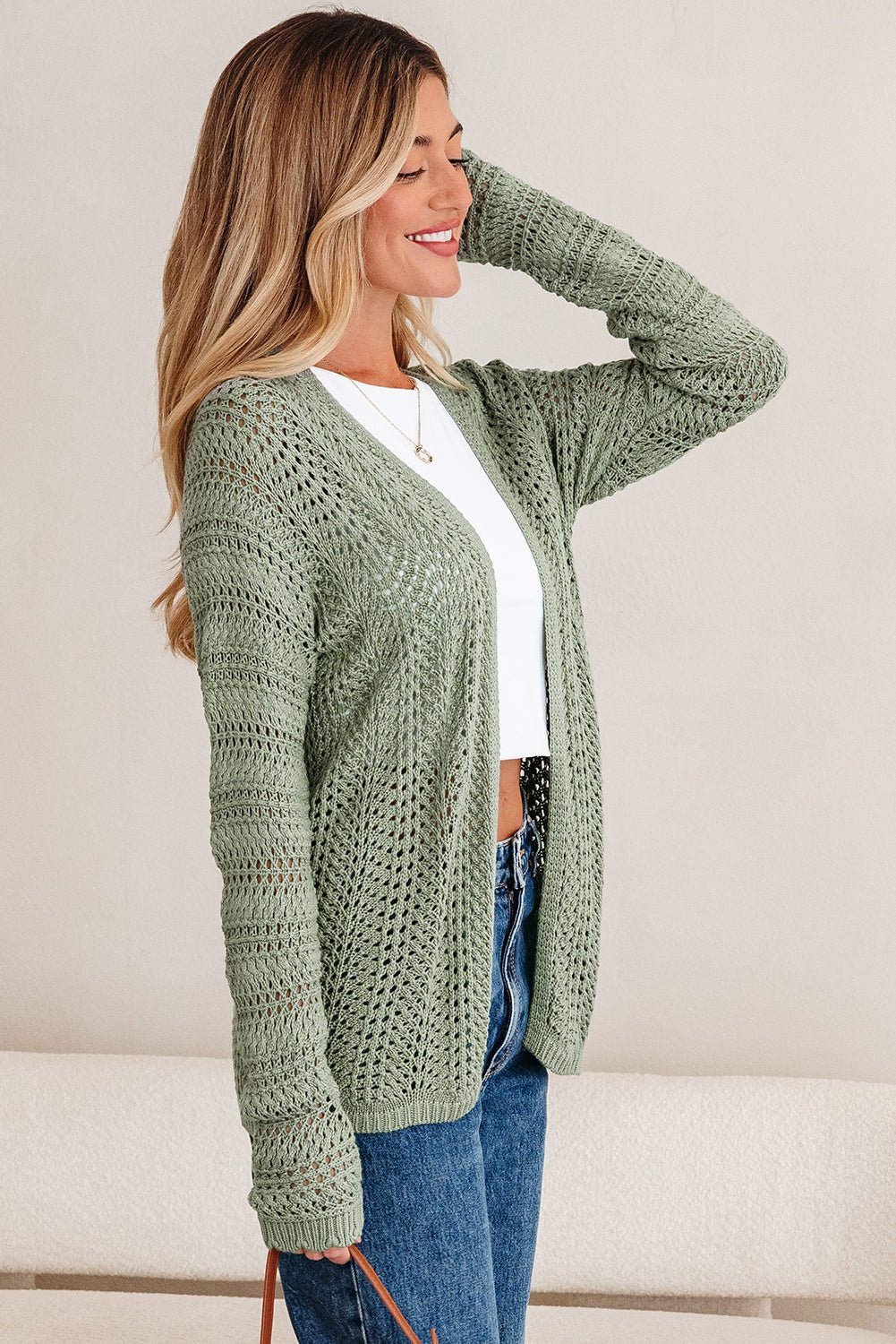 Jordyn Knit Batwing Sleeve Cardigan - Hello Beautiful BoutiqueCardigansThreaded Pear