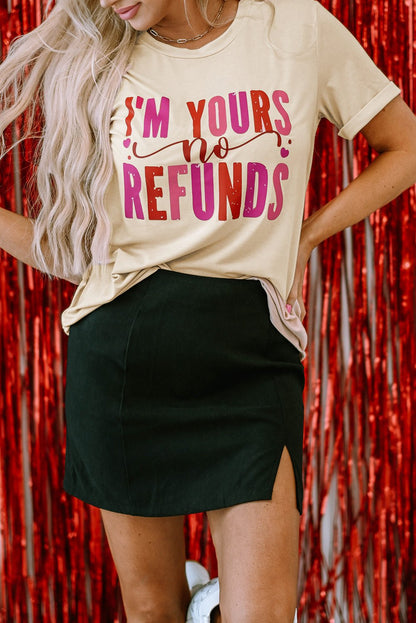 Jordyn No Refunds Graphic Tee - Hello Beautiful BoutiqueGraphic TeesThreaded Pear