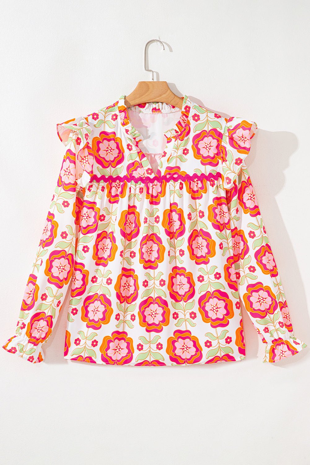 Josimira Long Sleeve Blouse Long Sleeve Top - Hello Beautiful BoutiqueBlouses & ShirtsThreaded Pear