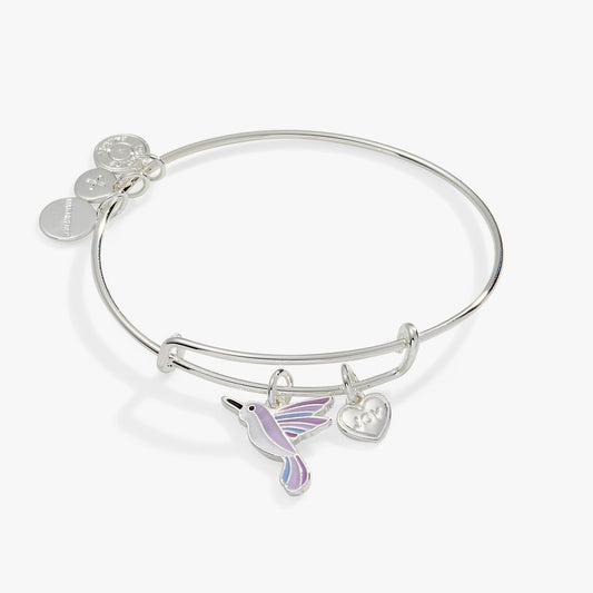 'Joy' Hummingbird Duo Charm Bangle Bracelet - Hello Beautiful BoutiqueBraceletsALEX AND ANI